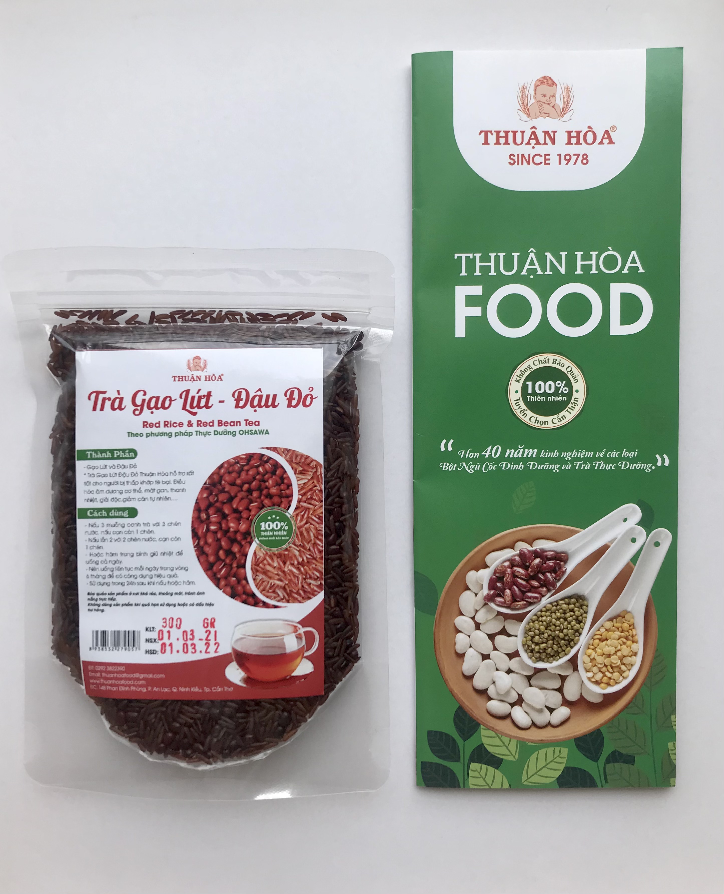 Trà Gạo Lứt Đậu Đỏ 